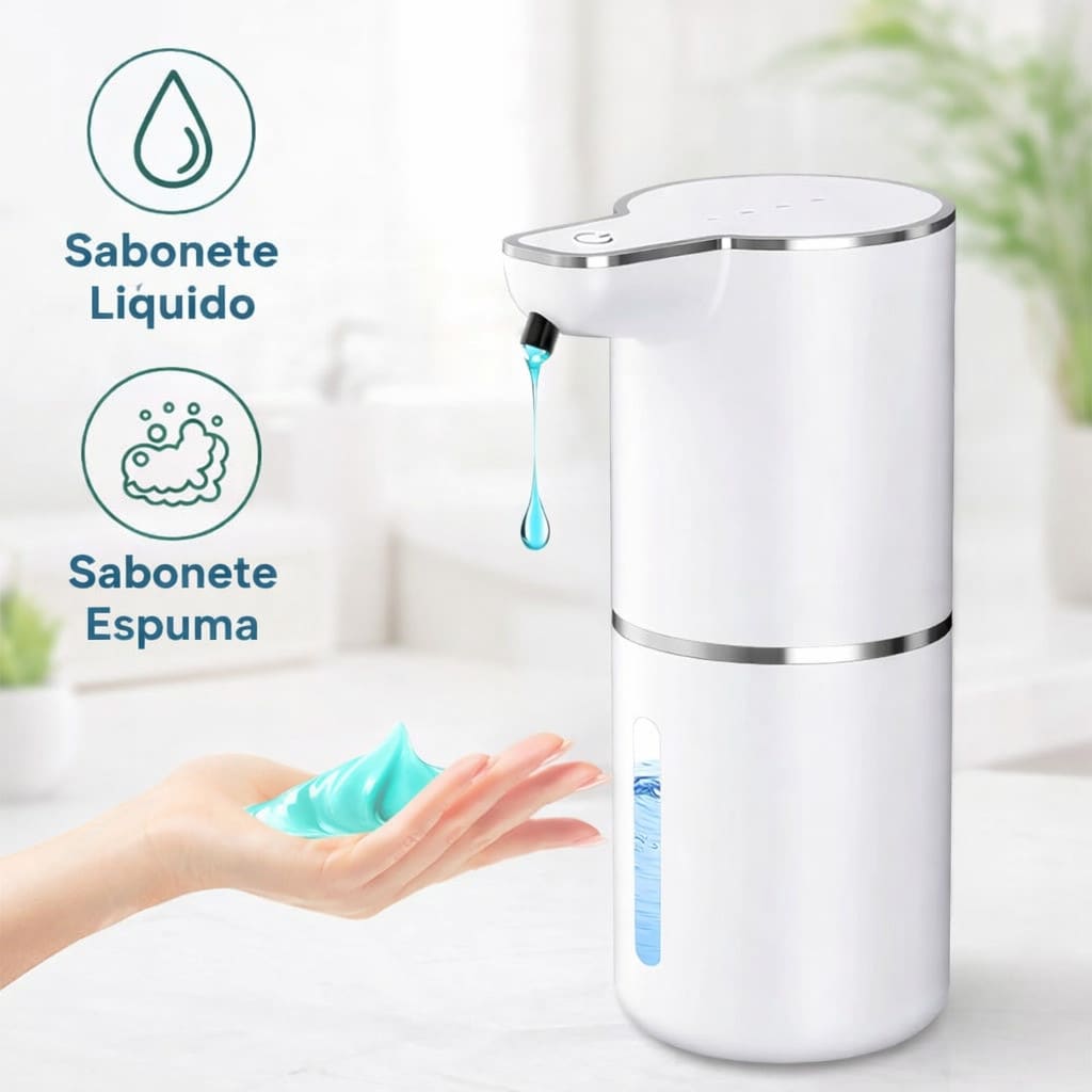 Saboneteira com Sensor